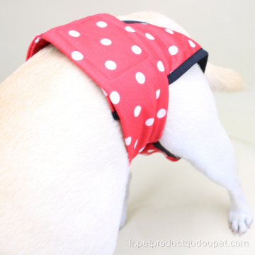 Pantalon réutilisable lavable OEM Puppy Female Dog Couche